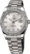 Réplique Rolex Day-Date II 218239 Blanc Or Montre