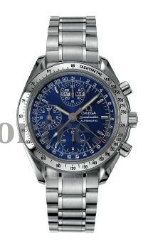 Réplique Omega Speedmaster Day-Date Bleu Montre Homme 3523.80.00 - Cliquez sur l'image pour la fermer