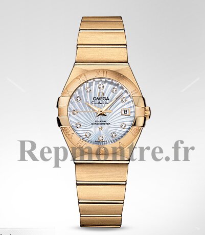 Réplique Omega Constellation Co-Axial Automatique Montre 123.50.27.20.55.002 - Cliquez sur l'image pour la fermer