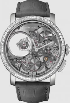 Replique Cartier Rotonde De Cartier Minute Repeater Mysterious Double Tourbillon HPI01401