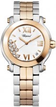 Chopard Happy Sport Round Quartz 36mm Dames Réplique Montre 278488-9001