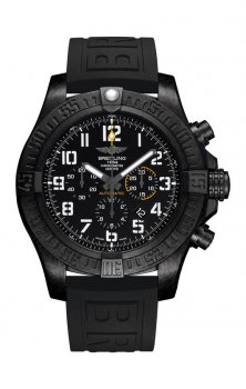 Replique Breitling Avenger Hurricane Black Dial Black Rubber Strap Men's XB0170E41B1S2