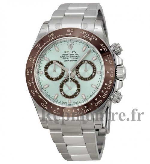 Réplique Rolex Cosmograph Daytona La glace Bleu Cadran Platine Oyster IBLSO 116506 - Cliquez sur l'image pour la fermer