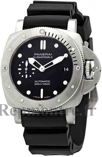 Réplique de Panerai Submersible Automatic Black Dial 42 mm PAM00973 - Cliquez sur l'image pour la fermer