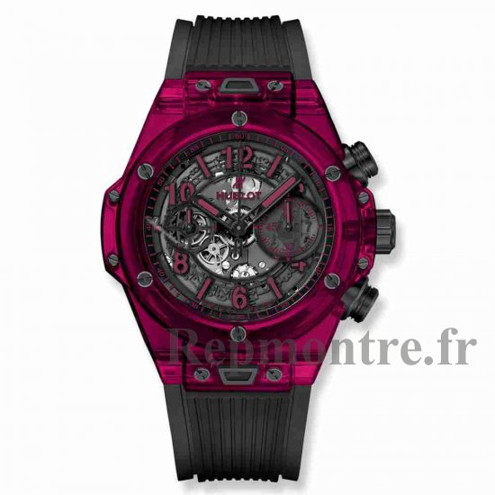 Réplique montre Hublot Big Bang Unico rouge saphir 45mm 411.JR.4901.RT - Cliquez sur l'image pour la fermer