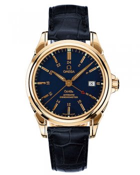 Réplique Omega De Ville Co-Axial GMT Montre 4633.80.33