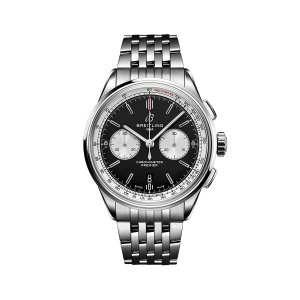 Replique Breitling Premier B01 Chronograph 42 Black 42 mm AB0118371B1A1