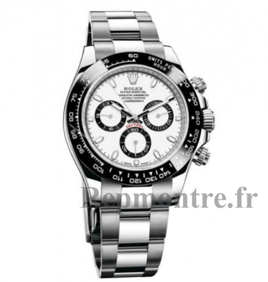 Réplique Rolex Cosmograph Daytona Blanc Cadran Inoxydable Acier Oyster 116500WSO - Cliquez sur l'image pour la fermer