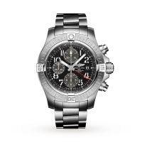 Breitling Avenger Chronographe GMT 45 Copie de montre en acier inoxydable A24315101B1A1