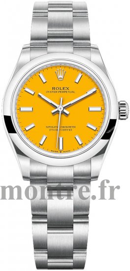 Réplique Rolex Oyster Perpetual 31 cadran jaune m277200-0005 - Cliquez sur l'image pour la fermer