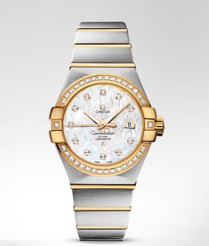 Réplique Omega Constellation Dames 31MM Montre 123.25.31.20.55.003