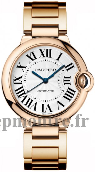 Cartier Ballon Bleu Medium 18k or rose Montre Réplique W69004Z2 - Cliquez sur l'image pour la fermer