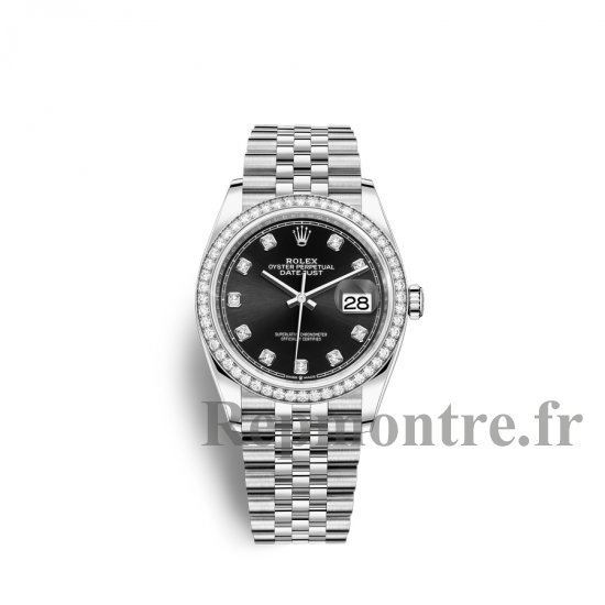 AAA Réplique Montre Rolex Datejust 36 Oystersteel M126284RBR-0019 - Cliquez sur l'image pour la fermer