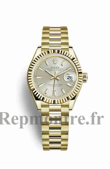 Réplique montre Rolex Datejust 28 jaune 18 ct 279178 m279178-0005 - Cliquez sur l'image pour la fermer