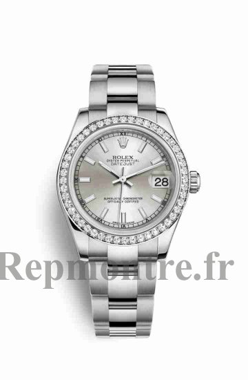 Réplique montre Rolex Datejust 31 Blanc Role blanc 178384 - Cliquez sur l'image pour la fermer