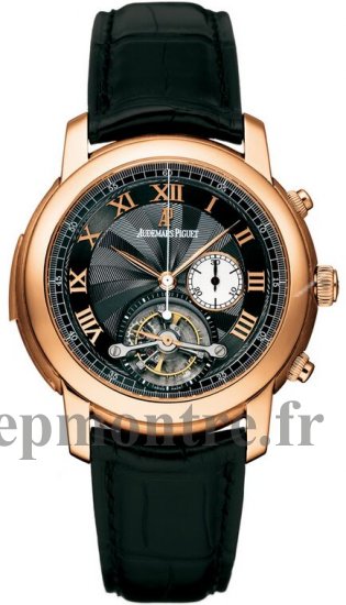 Réplique Audemars Piguet Jules Audemars Tourbillon Chronographe Minute Repeater 26050OR.OO.D002CR.01 - Cliquez sur l'image pour la fermer