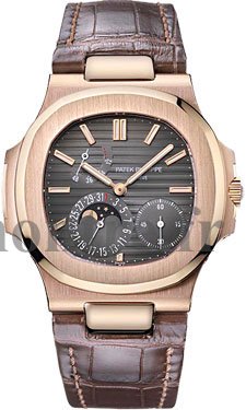 Réplique Patek Philippe Nautilus Or rose Power Reserve Moonphase 5712R-001 - Cliquez sur l'image pour la fermer