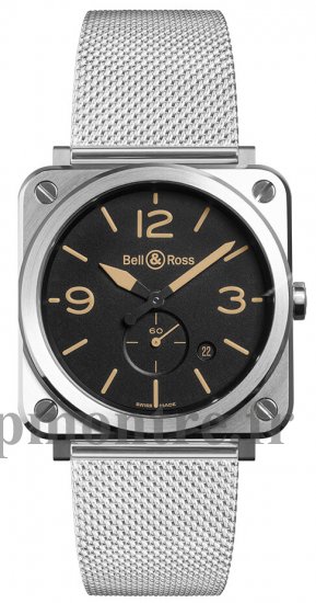 Réplique Bell & Ross Instruments BR-S Montre a quartz en acier Heritage BRS-HERI-ST / SST - Cliquez sur l'image pour la fermer