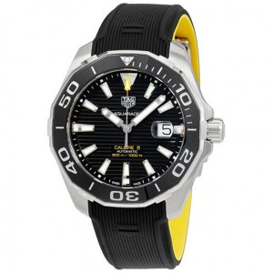 Tag Heuer Aquaracer Cadran Noir Automatique WAY201A.FT6069 Homme Repliuqe Montre