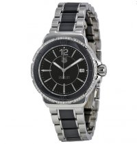 Tag Heuer Formula 1 Noir Dial Inoxydable Acier Noir Ceramic Dames WAH1212.BA0859