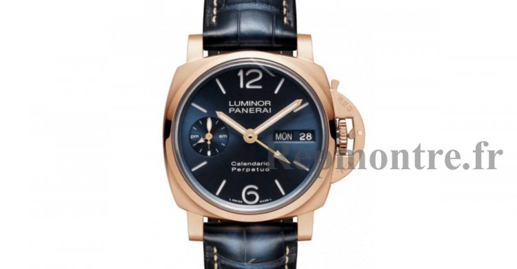 Replique PAM00742 Luminor 1950 Perpetual Calendar Goldtech montre - Cliquez sur l'image pour la fermer