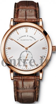 Réplique A.Lange & Sohne Saxonia Manual Wind 37mm Or rose 215.032 - Cliquez sur l'image pour la fermer