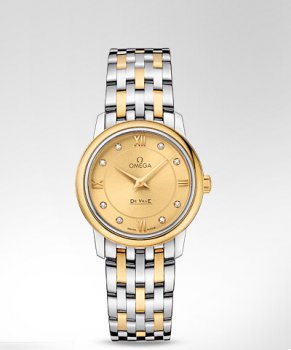 Réplique Omega Deville Prestige Quartz Dames Montre 424.20.27.60.58.001