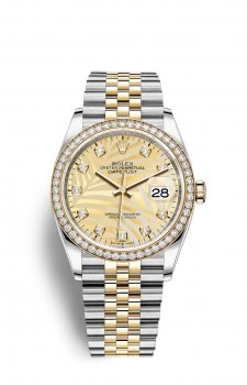 Replique Rolex Datejust 36 OysterAcier and Jaune Or M126283RBR-0029