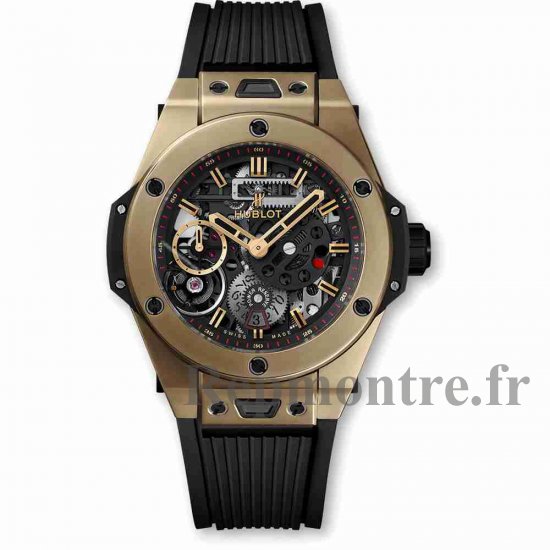 Replque-Imiter-Kobe de Hublot Big Bang MECA-10 Full Magic Gold 45mm 414.MX.1138.RX - Cliquez sur l'image pour la fermer