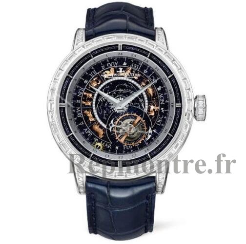 Replique Montre Jaeger-LeCoultre Master Grande Tradition Tourbillon Zodiaque 5073404 - Cliquez sur l'image pour la fermer