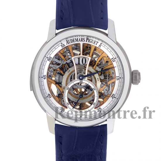 Réplique Audemars Piguet Jules Audemars Minute Repeater Regulator 26356PT.OO.D028CR.01 - Cliquez sur l'image pour la fermer