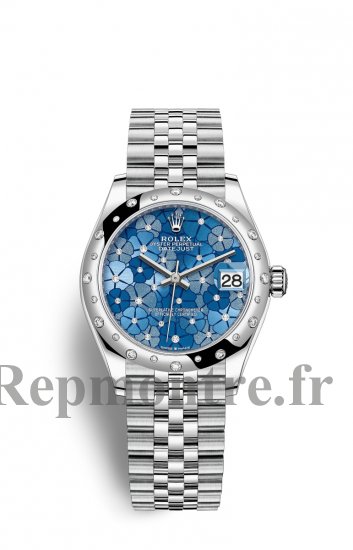 Replique Rolex Datejust 31 OysterAcier and Blanc Or M278344RBR-0038 - Cliquez sur l'image pour la fermer