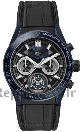 Réplique de montre TAG Heuer Carrera Tete de Vipere Tourbillon CAR5A93.FC6442 - Cliquez sur l'image pour la fermer