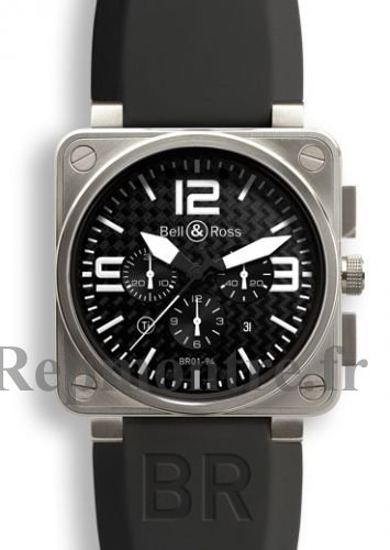 Réplique Bell & Ross Aviation BR 01-94 Titanium Ultralight 46 mm - Cliquez sur l'image pour la fermer