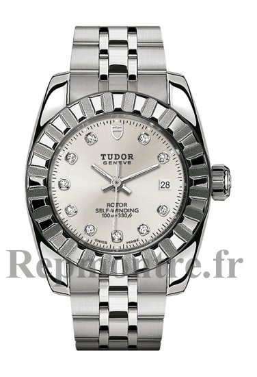 Réplique montre Tudor Classic 28 mm en acier inoxydable M22010-0009 - Cliquez sur l'image pour la fermer