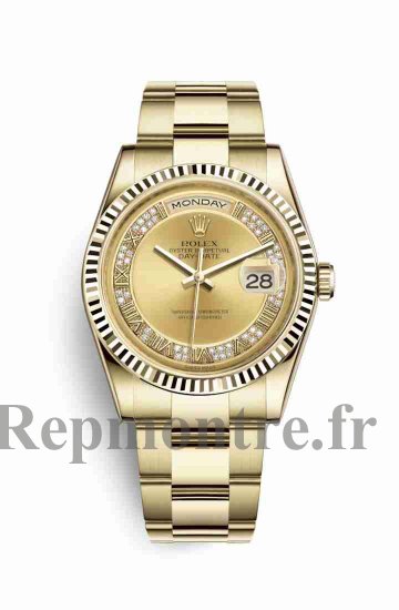 Réplique montre Rolex Day-Date 36 jaune 18 ct 118238 m118238-0181 - Cliquez sur l'image pour la fermer