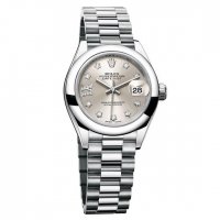 Réplique Rolex Oyster Perpetual Lady-Datejust 28 Platinum 279166