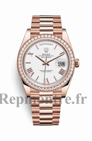 Réplique de montre Rolex Day-Date 40 Everose 18 ct 228345RBR m228345rbr-0012 - Cliquez sur l'image pour la fermer