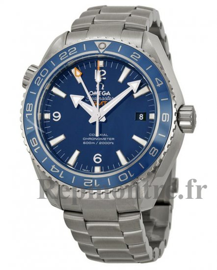 Réplique Omega Planet Ocean GMT Automatique Bleu Cadran Titane 232.90.44.22.03.001 - Cliquez sur l'image pour la fermer