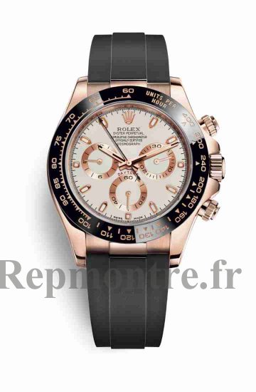 Réplique montre Rolex Cosmograph Daytona 18 ct Everose 116515LN Ivoire couleur Cadran m116515ln-0014 - Cliquez sur l'image pour la fermer