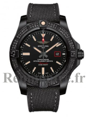 AAA de haute Réplique montre Breitling Avenger Noirbird 44 V17311AT/BD74/109W/M20BASA.1 - Cliquez sur l'image pour la fermer