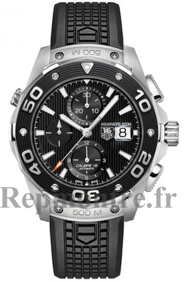 Réplique Tag Heuer Aquaracer 500 M Caliber 16 Automatique Chronographe CAJ2110.FT6023 - Cliquez sur l'image pour la fermer