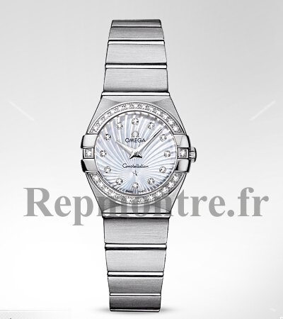 Réplique Omega Constellation Quartz 24MM Dames Montres 123.15.24.60.55.002 - Cliquez sur l'image pour la fermer