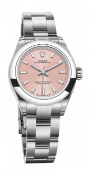 Réplique montre Rolex Oyster Perpetual 28 cadran rose m276200-0004