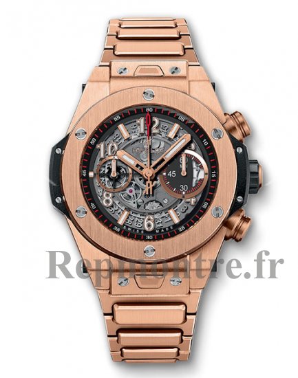 Hublot Big Bang Unico King gold Bracelet 411.OX.1180.OX - Cliquez sur l'image pour la fermer