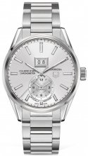 TAG Heuer Carrera GMT Grande Date Acier Argent Dial Réplique WAR5011.BA0723