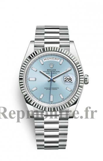 Copie de Rolex Day-Date 40 Platine M228236-0006 - Cliquez sur l'image pour la fermer