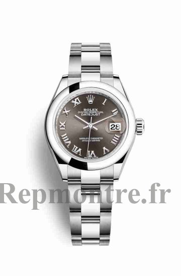 Réplique montre Rolex Datejust 28 279160 Gris fonce Cadran - Cliquez sur l'image pour la fermer