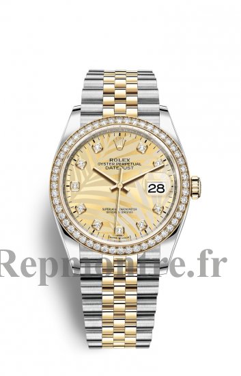 Replique Rolex Datejust 36 OysterAcier and Jaune Or M126283RBR-0029 - Cliquez sur l'image pour la fermer