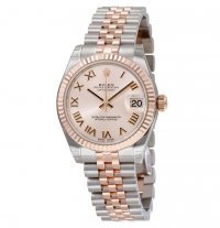 Réplique Rolex Datejust Rose Roman Cadran Acier et 18kt Rose Or 178271PRJ